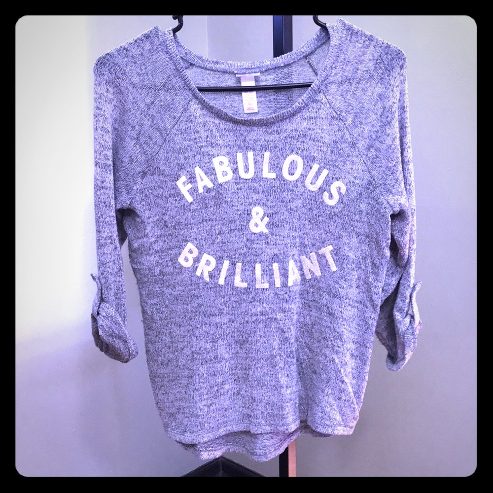 Girls 3/4 Sleeve Top